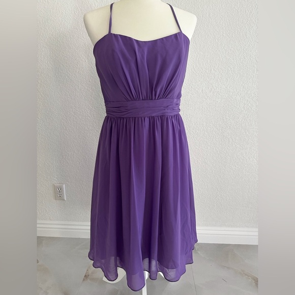 Alfred Angelo Purple Sweetheart Sundress for Weddings - Picture 1 of 4